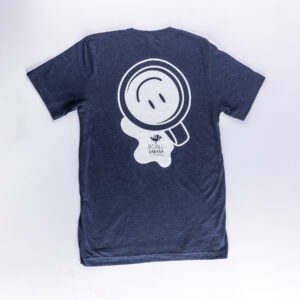 Roblesabana Camiseta Unisex de Café con Carita Feliz